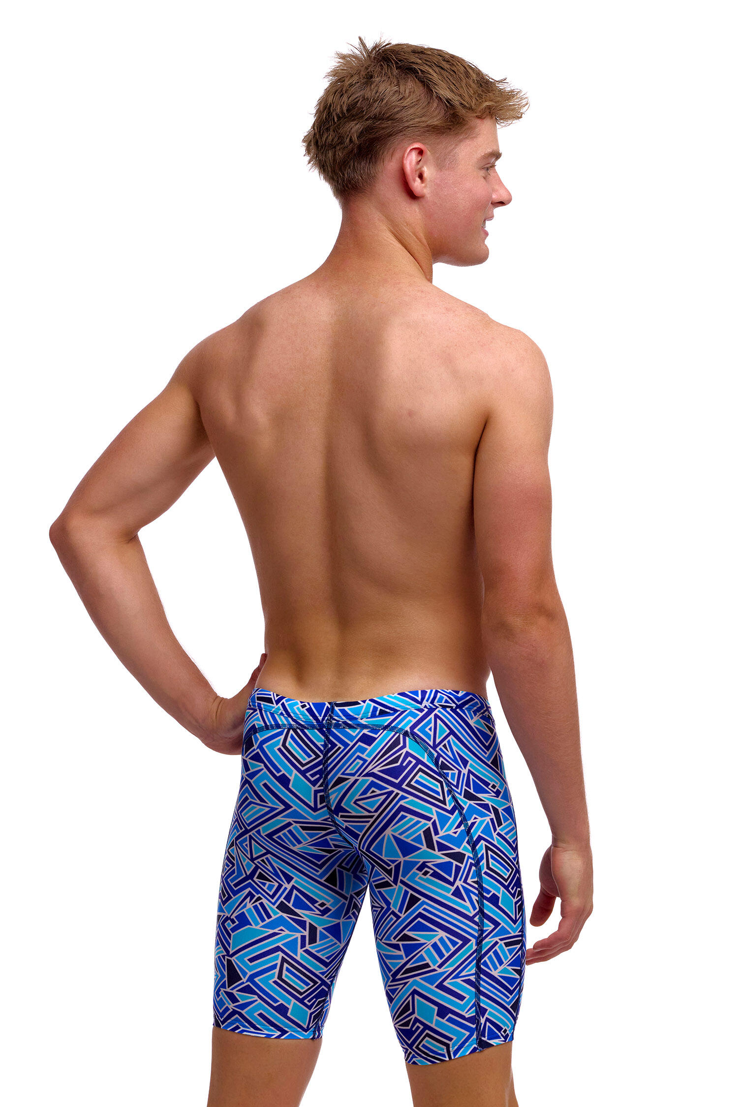 Spodenki FUNKY TRUNKS Blue Bits - jammery chłopięce 7/7