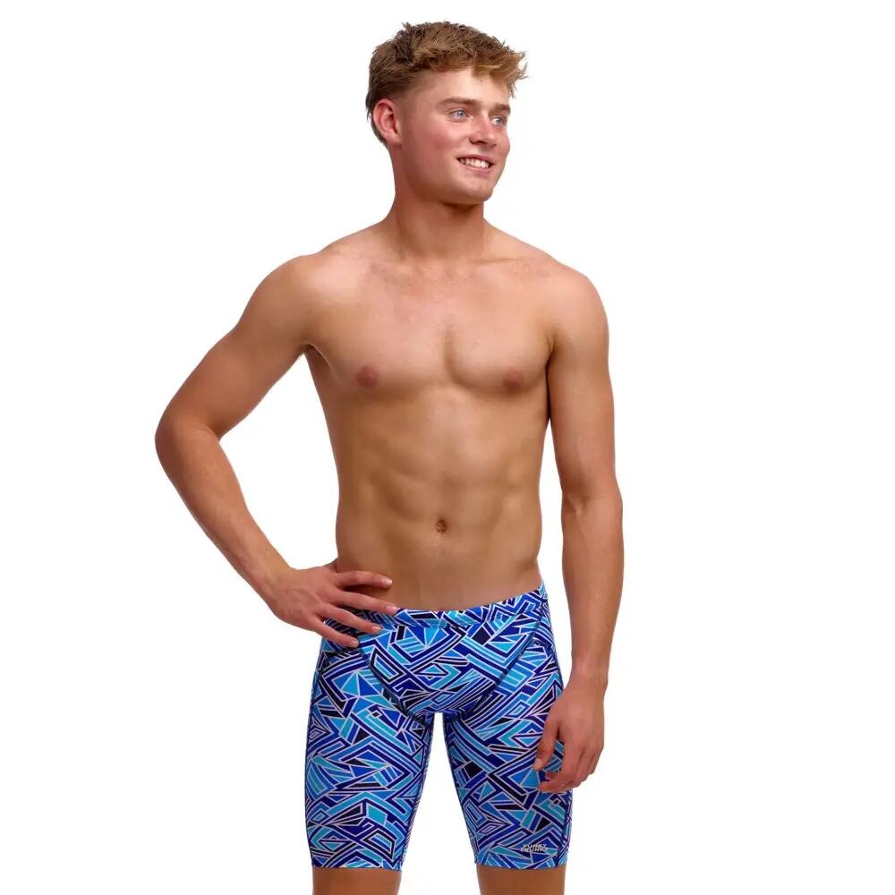 Spodenki FUNKY TRUNKS Blue Bits - jammery chłopięce 4/7