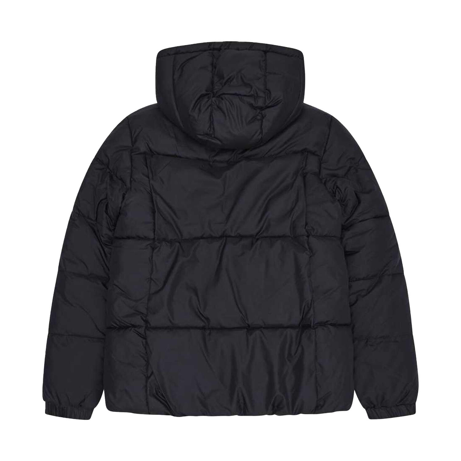 Womens/Ladies Sherpa Reversible Puffer Jacket (Black) 2/3