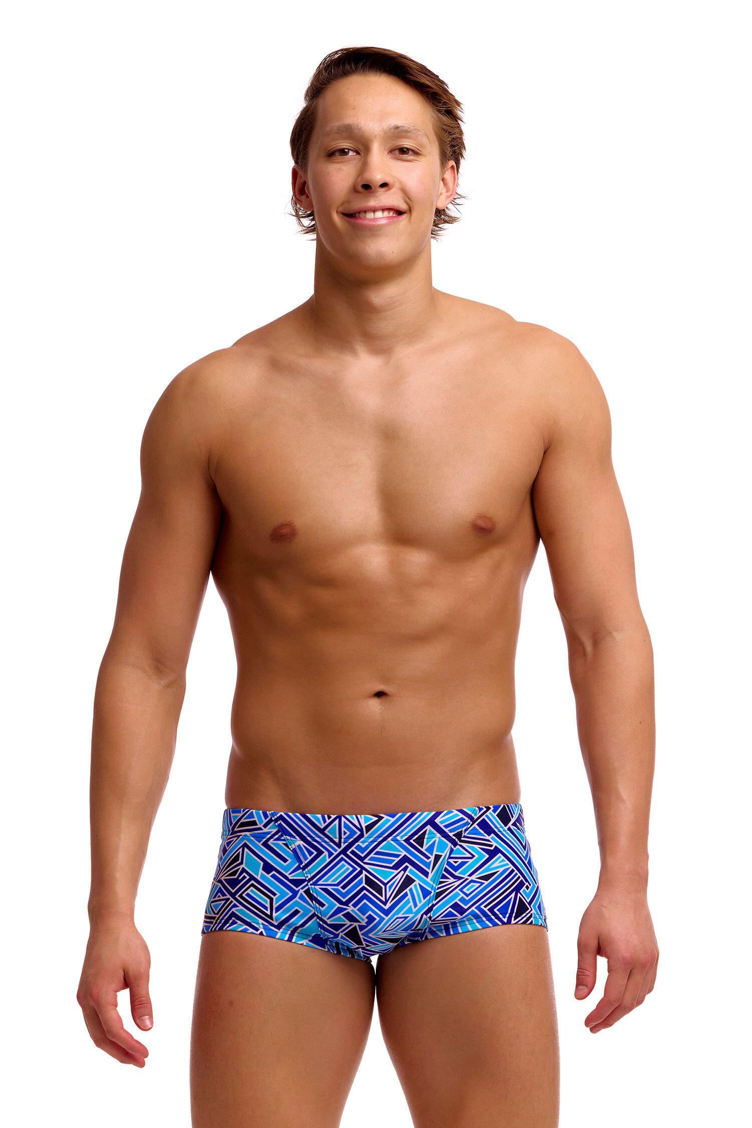 Kąpielówki Funky Trunks Blue Bits - trunki męskie 6/11