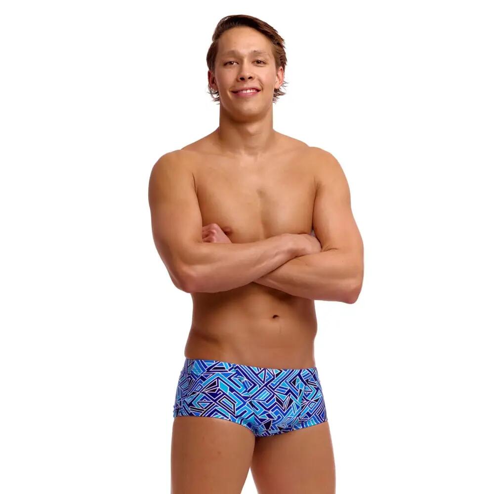 Kąpielówki Funky Trunks Blue Bits - trunki męskie 3/11