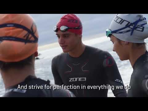 Zone3 Kona Target Damen Kurzarm Trisuit Grau/Grün Größe S 3/3
