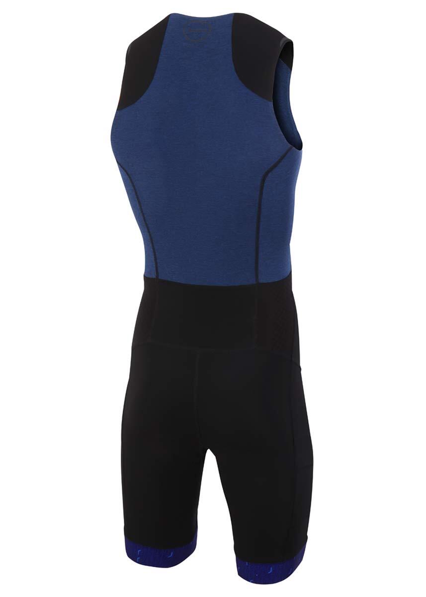 Zone3 Performance Culture Traje Triatlón Hombre S - Azul Marino/Negro/Gris 2/3