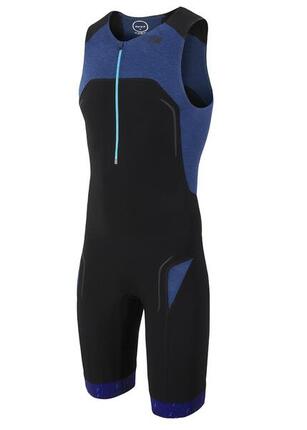 Combinaison Triathlon Zone3 Performance Culture Homme S - Bleu marine/Noir/Gris