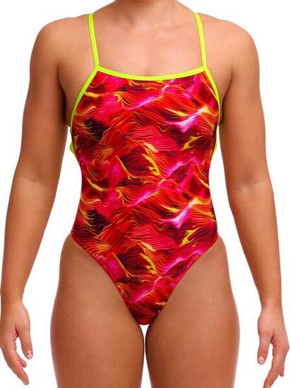 Funkita Badeanzug Damen Saucy Sonar
