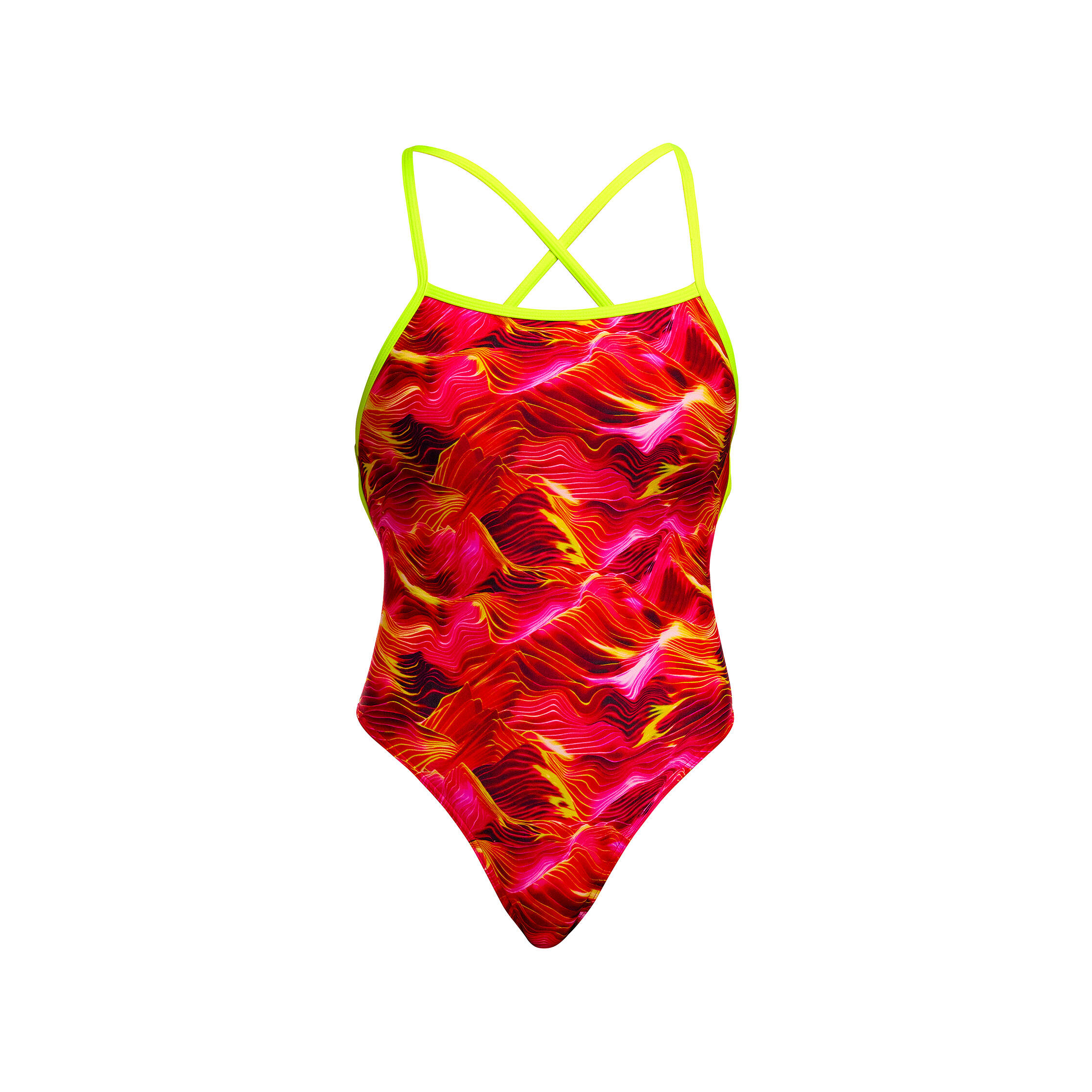 Funkita Damen Badeanzug Strapped In One Piece FKS034L 5/12