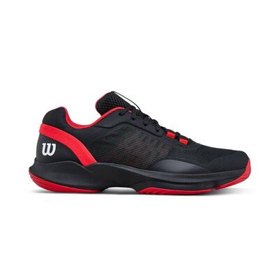 Wilson hurakn pro v2 black/red ss26 (zapatillas)
