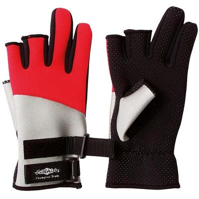 Volwassenen hengelsport neopreen handschoenen warmte isolerend umr-01