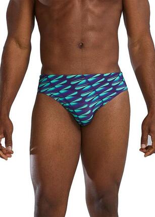 Slip de bain TYR Durafast Elite Dragonflyte - Vert/Marine Taille 26