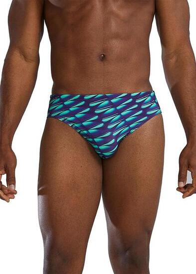 Slip de bain TYR Durafast Elite Dragonflyte - Vert/Marine Taille 26