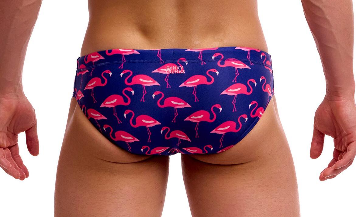 Kąpielówki męskie Funky Trunks Flocked Up - slipy 2/7