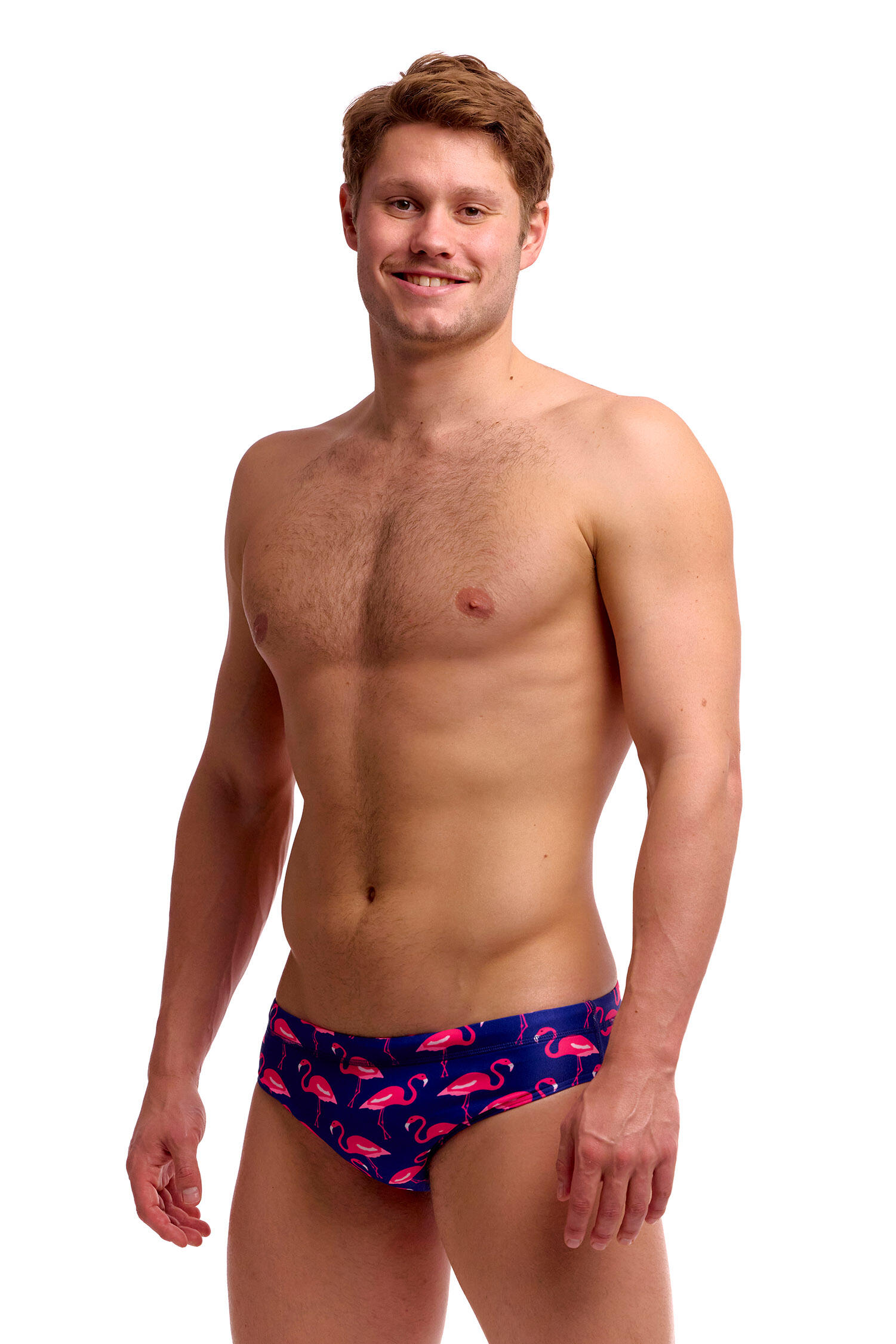 Kąpielówki męskie Funky Trunks Flocked Up - slipy 7/7
