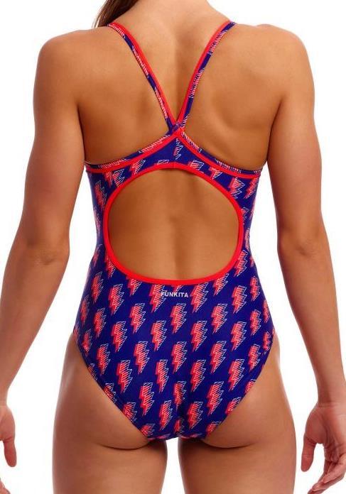 Strój do pływania menstruacyjny FUNKITA Flash - Swim Secure Diamond Back 2/7