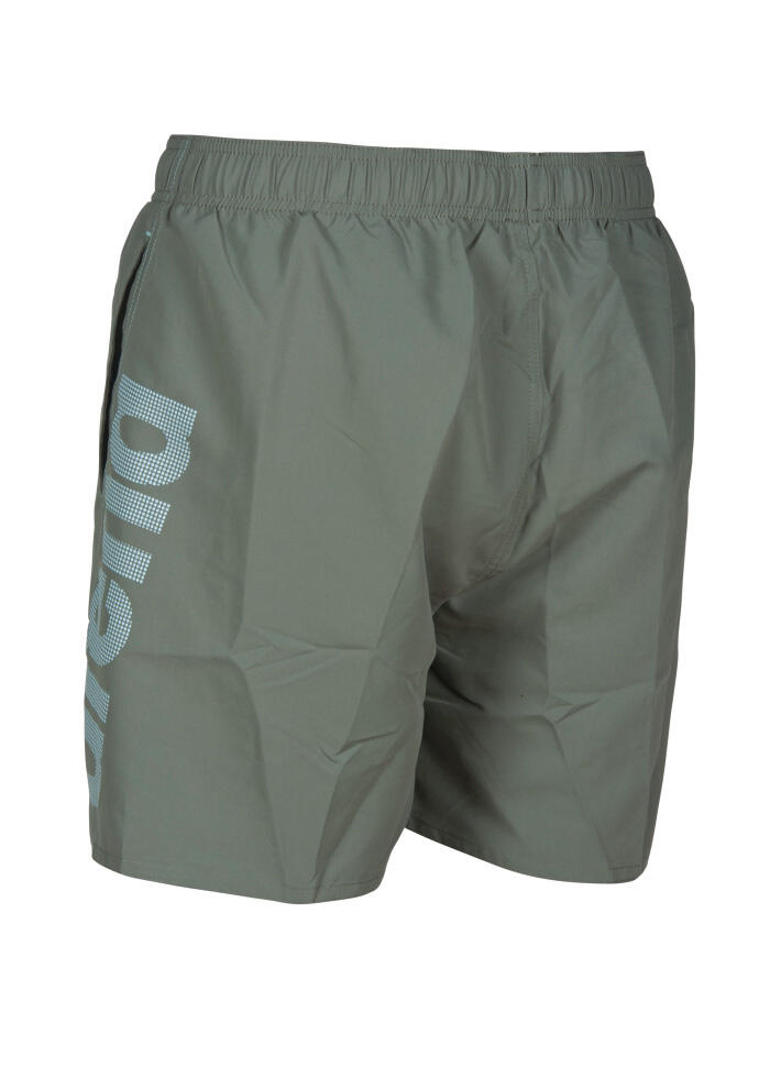Boxer da nuoto Arena Fundamentals Logo uomo - Verde militare/blu marino - S 4/4