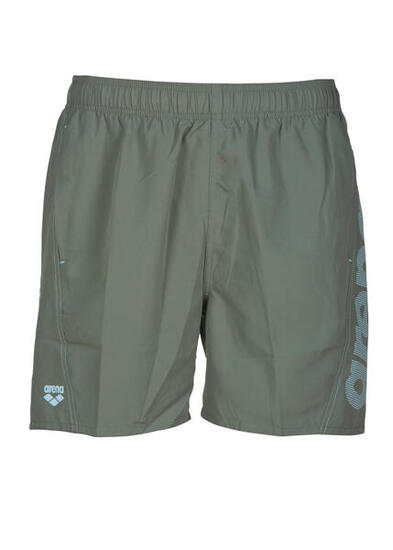 Boxer de natation Arena Fundamentals Logo homme - Vert armée/Marine - S