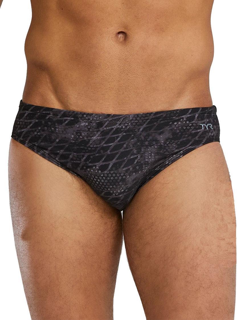 Sunga TYR Durafast Elite - Preto/Aço - Tamanho 36 2/5