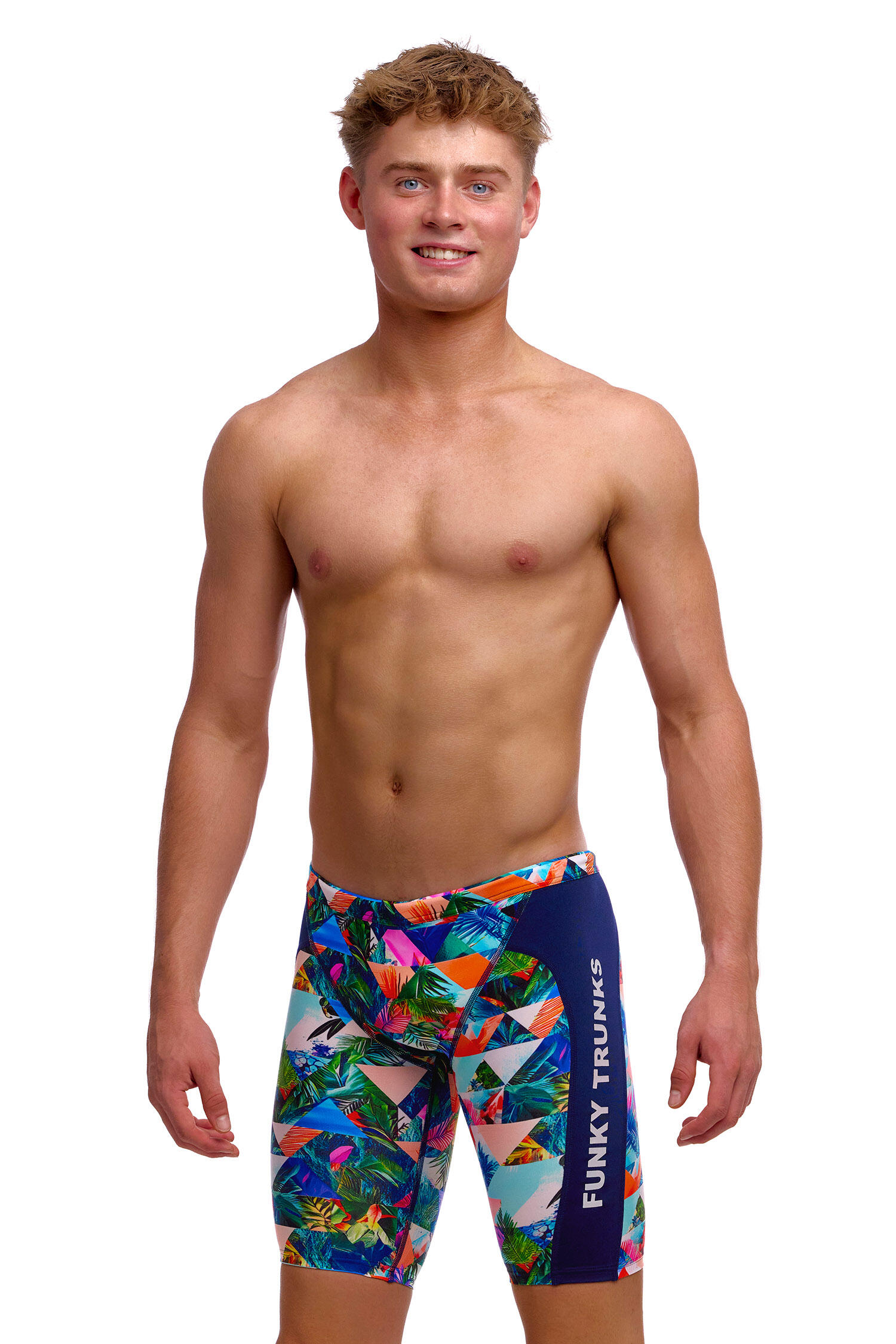 Spodenki FUNKY TRUNKS Palm Prism - jammery chłopięce 6/7