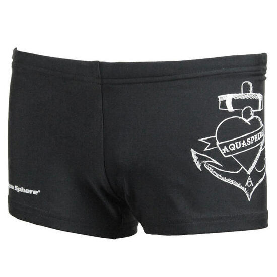 Short de bain Aqua Sphere Griffin garçon noir/blanc 10 ans
