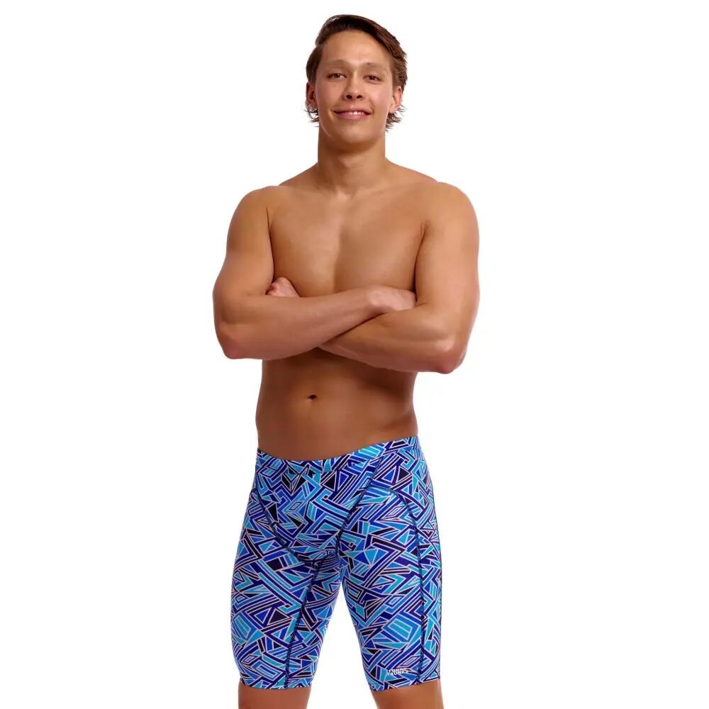 Spodenki do pływania Jammery Funky Trunks Blue Bits 3/7
