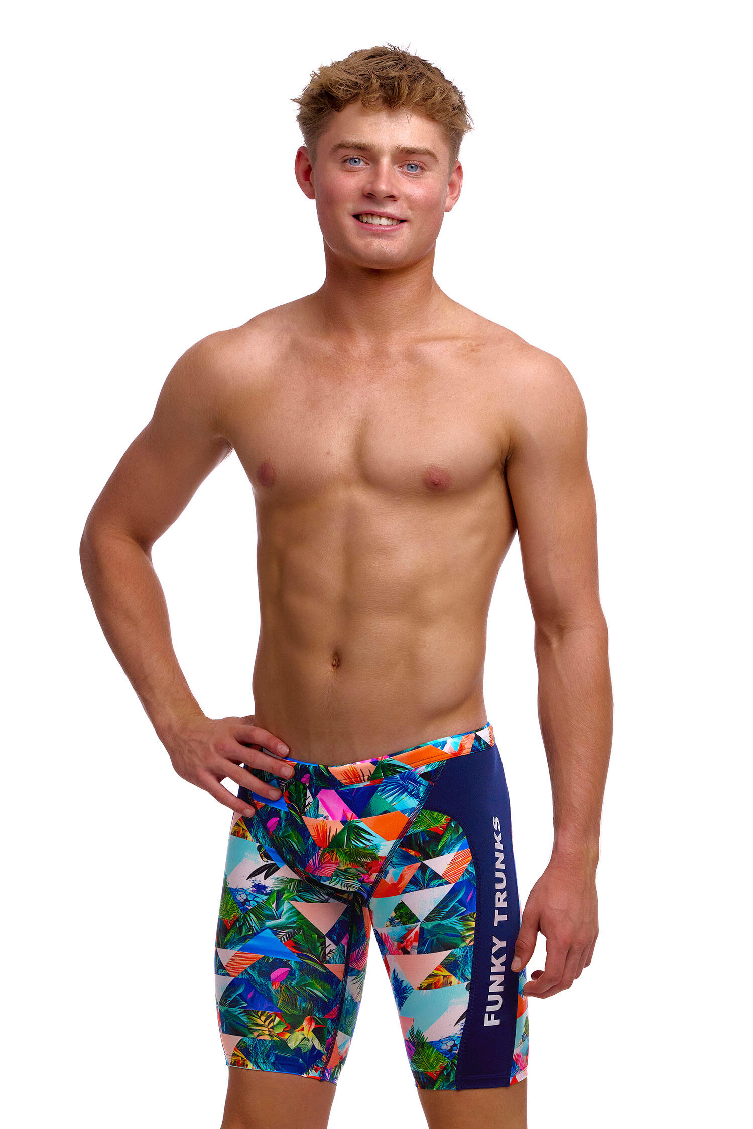 Spodenki FUNKY TRUNKS Palm Prism - jammery chłopięce 5/7