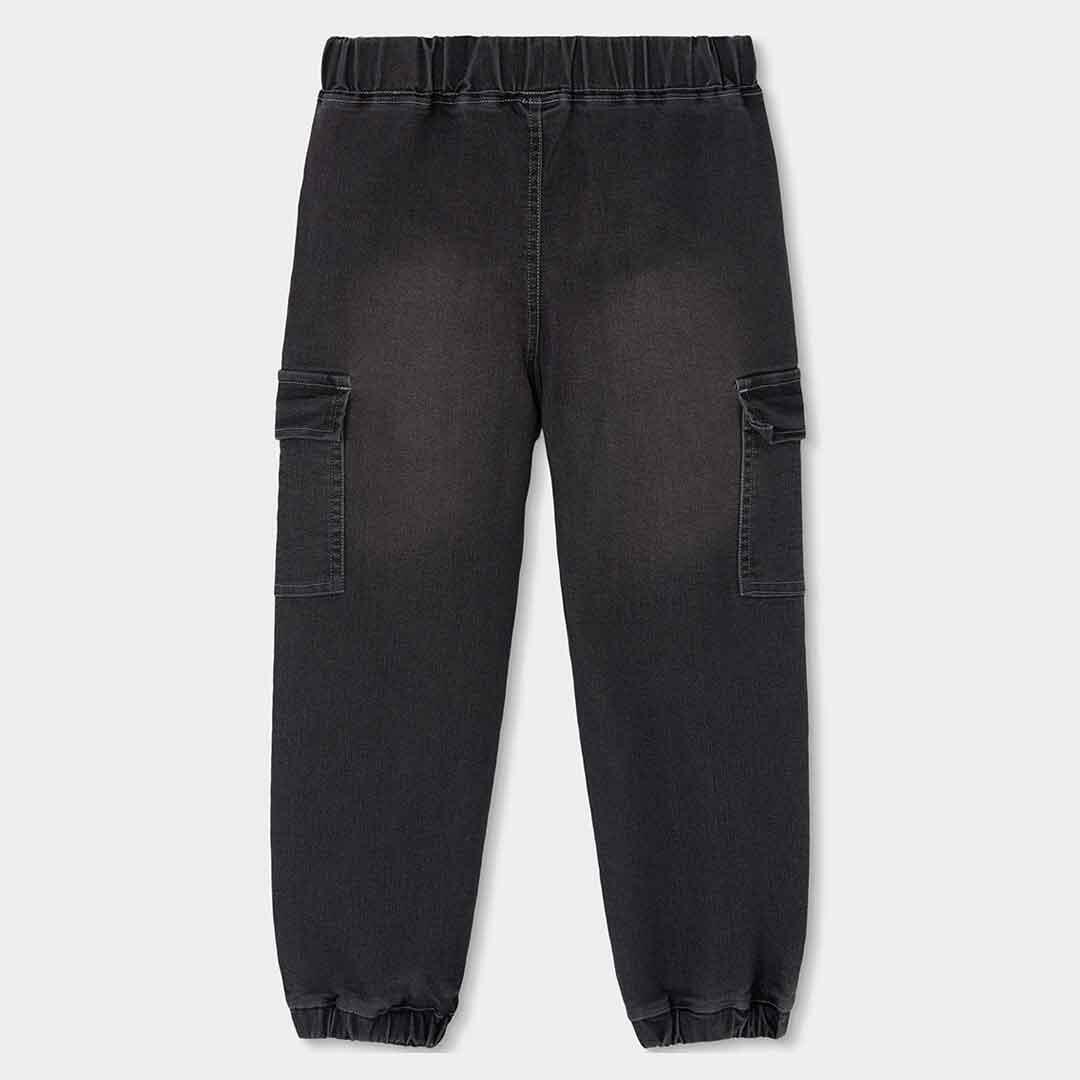 Pantalones de verano de senderismo kids niño boboli gris 2/4