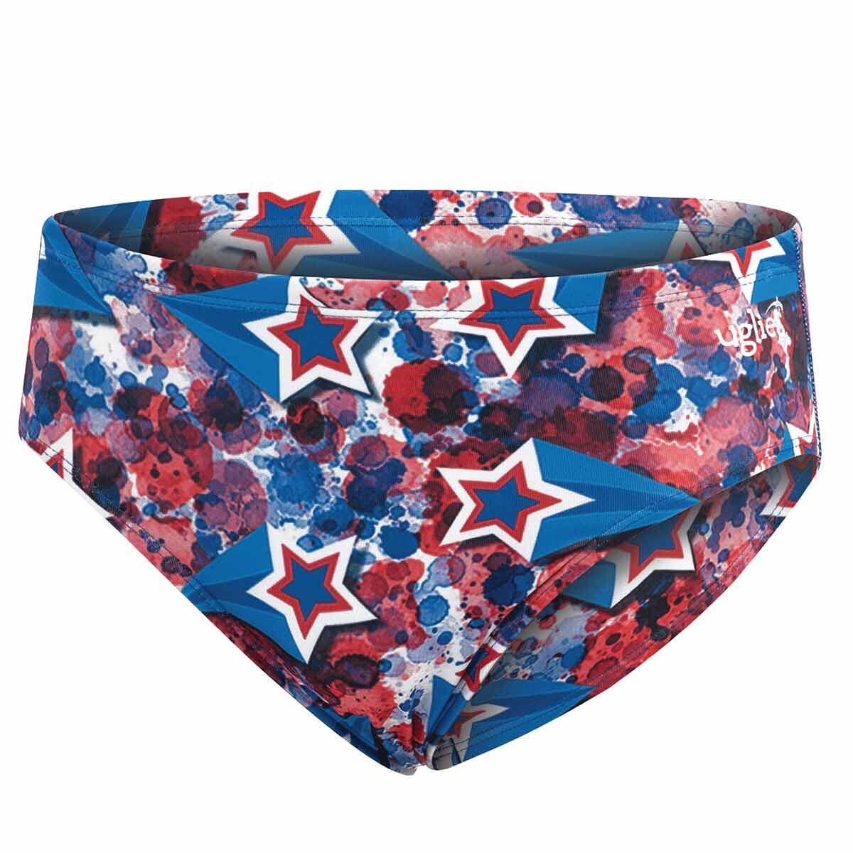 Dolfin Liberty Slip Mare Uomo Blu/Bianco Taglia UK 32 3/4