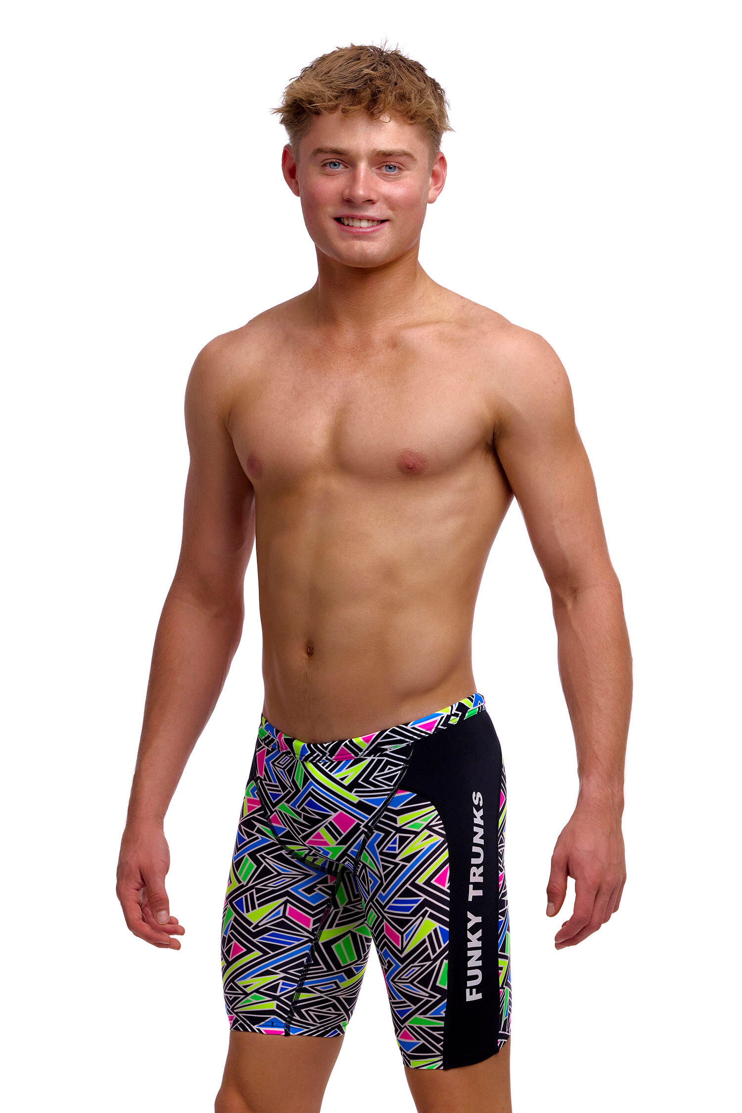 Spodenki FUNKY TRUNKS Bits of Peace - jammery chłopięce 5/7