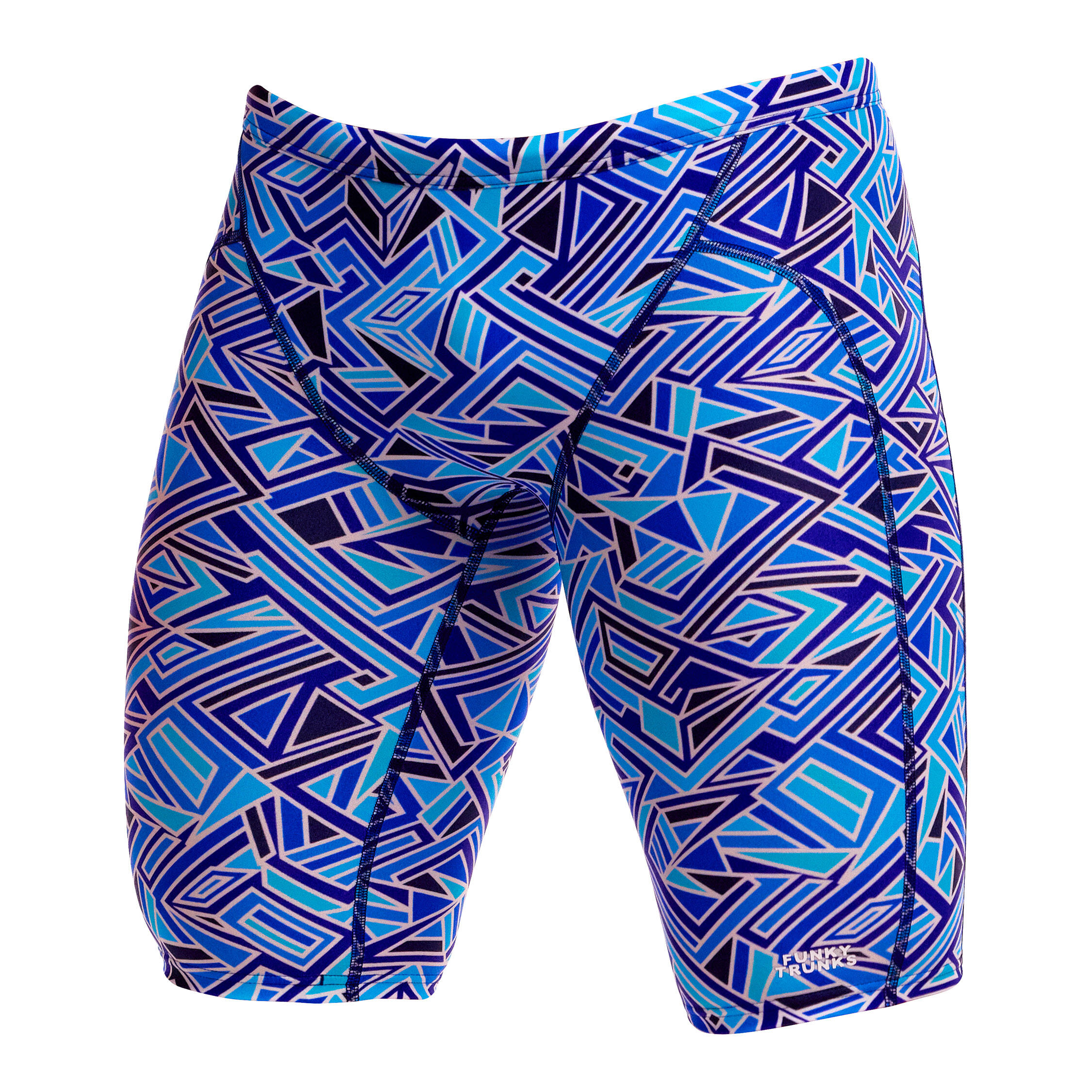 Spodenki do pływania Jammery Funky Trunks Blue Bits 6/7
