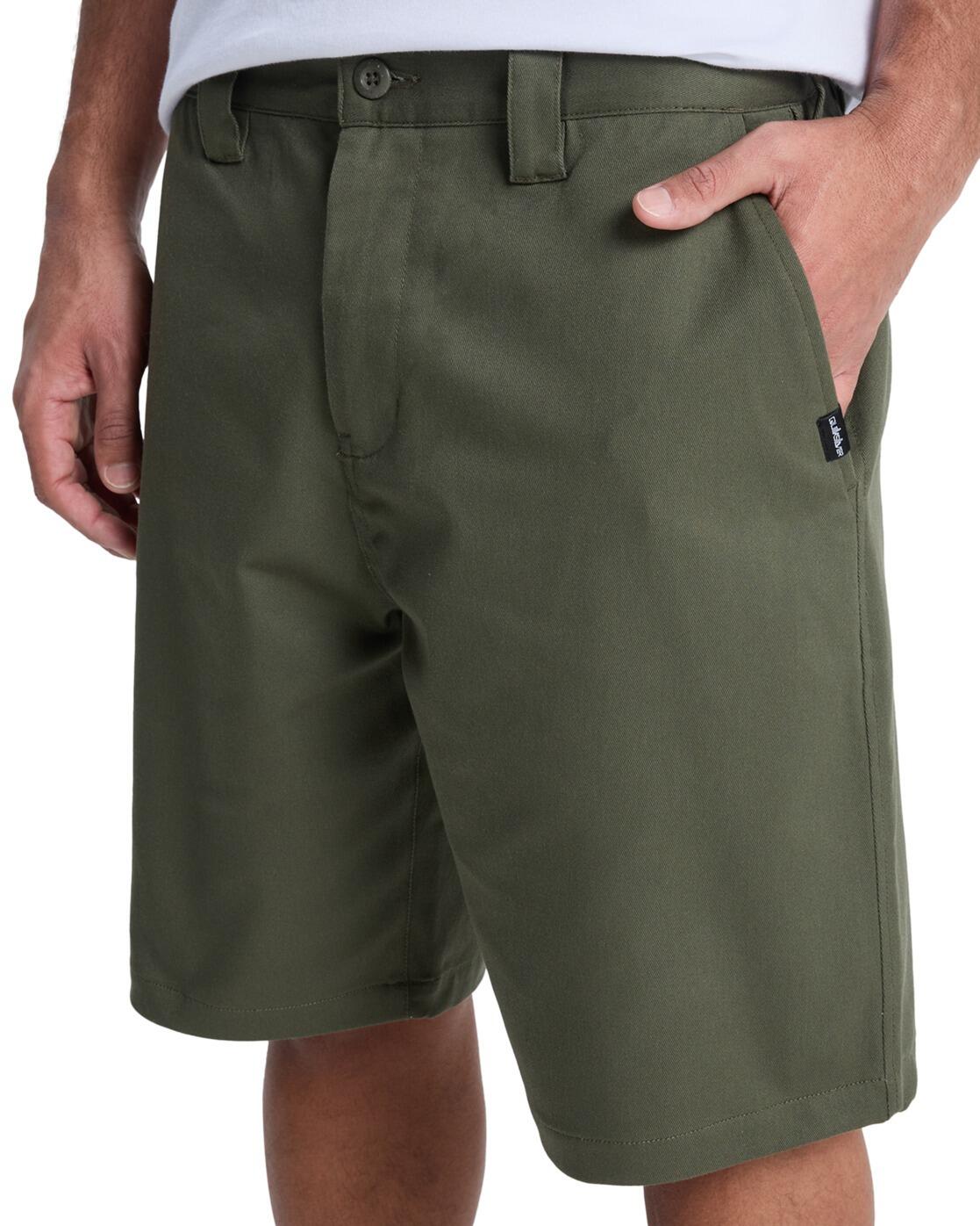 Short EVERYDAY UNION STRETCH Vert Homme 4/4