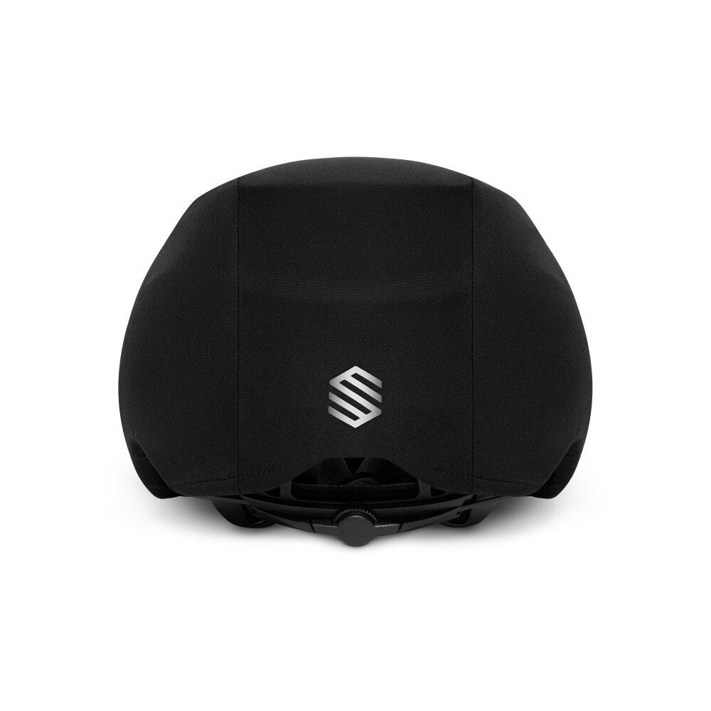 Couvre-casque de vélo imperméable Homme et Femme HE Cover Black Noir 3/6