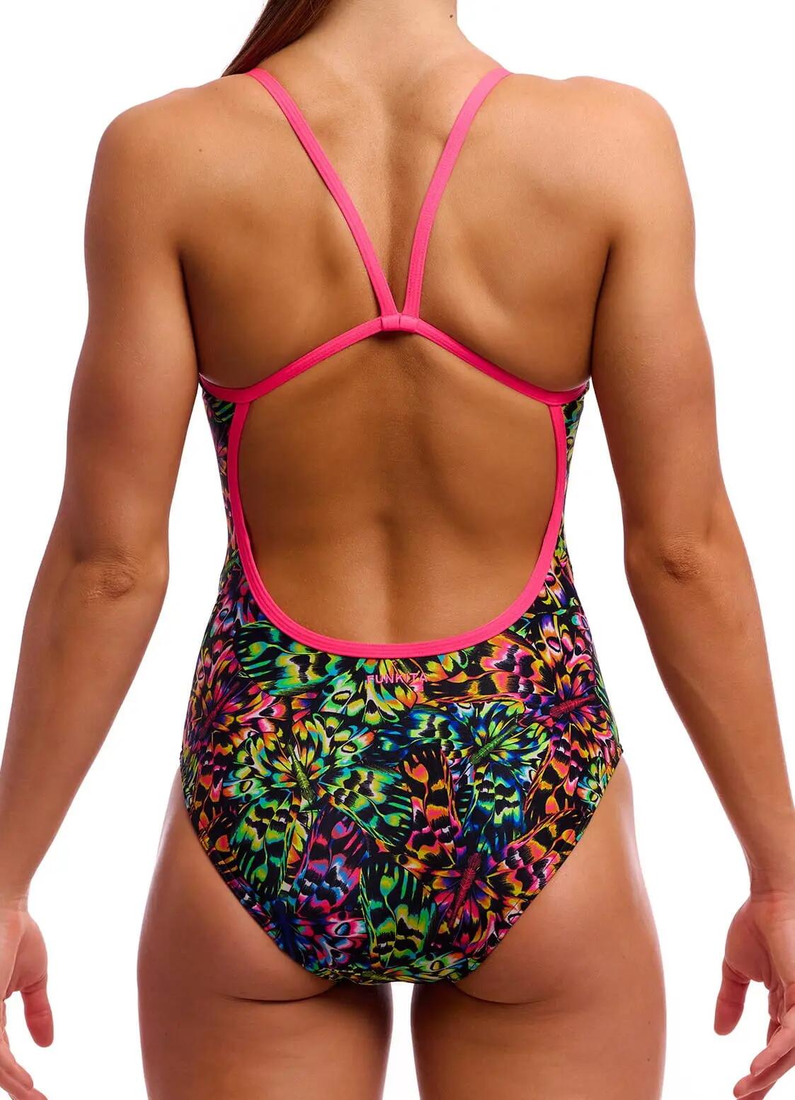 Strój do pływania menstruacyjny FUNKITA Flying Fiesta Swim Secure Single Strap 2/7