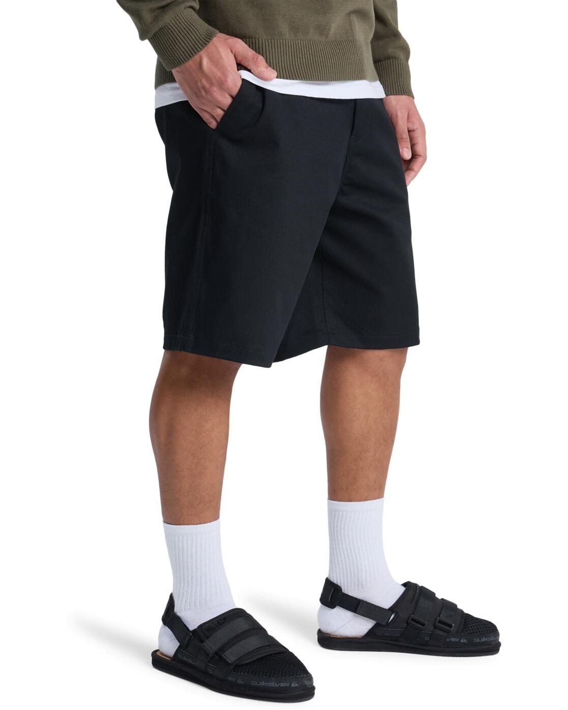 Shorts EVERYDAY UNION STRETCH Schwarz Herren 3/4