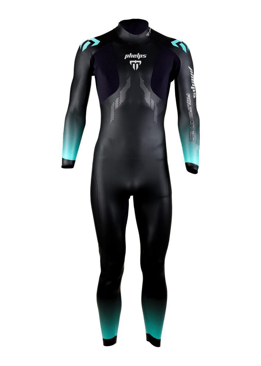 Phelps Aquaskin combinaison intégrale homme néoprène T S noir 3/5