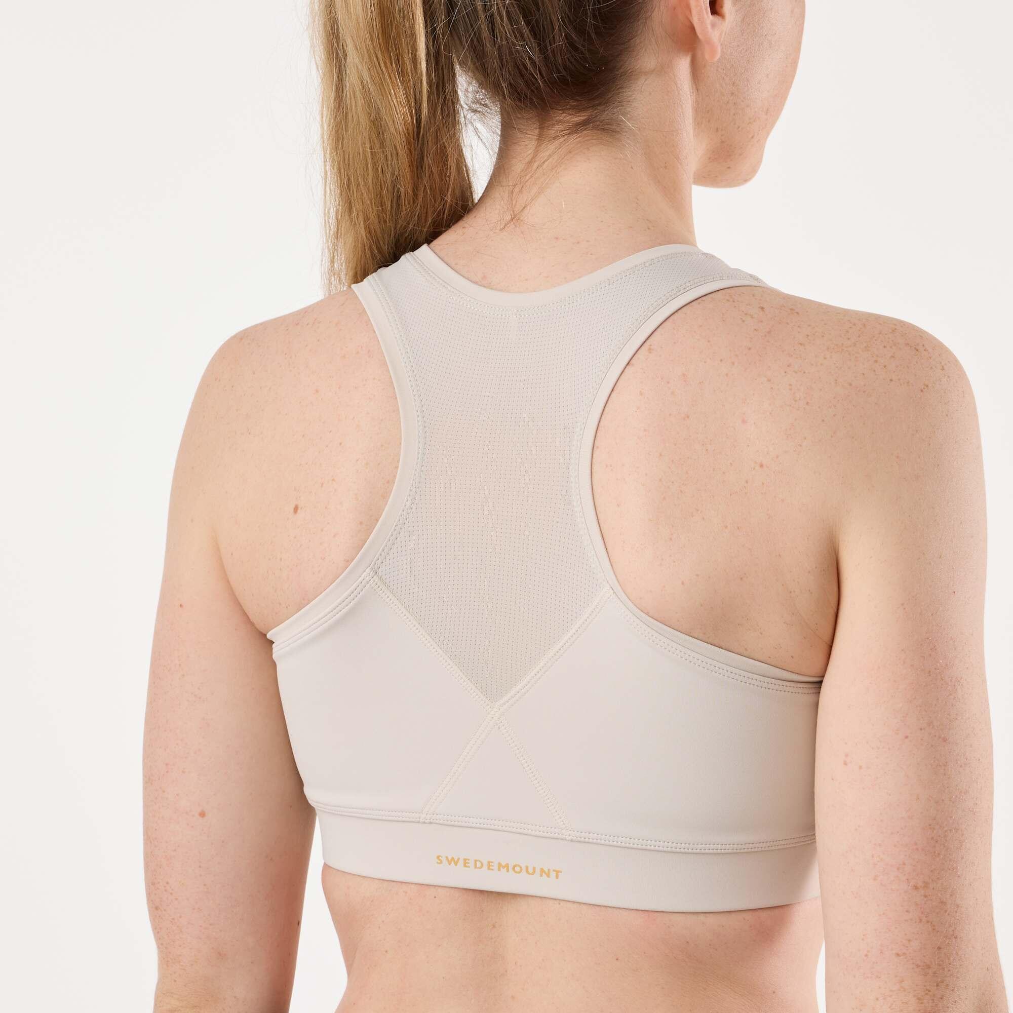 Brassière de sport training femme respirante Core Light Support 6/7