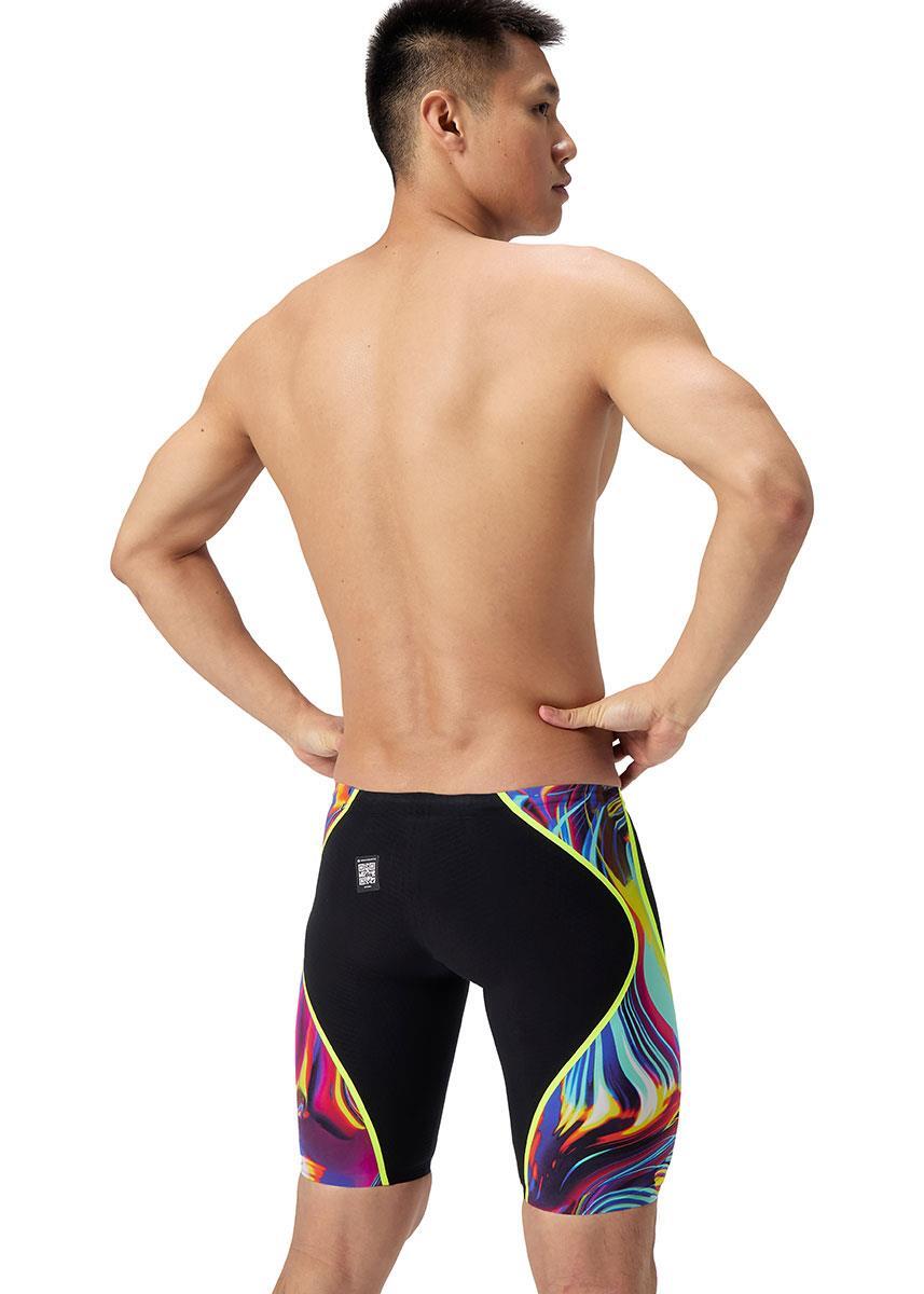 Speedo Fastskin LZR Pure Intent 2.0 Jammer uomo - Nero/Multicolore 3/5