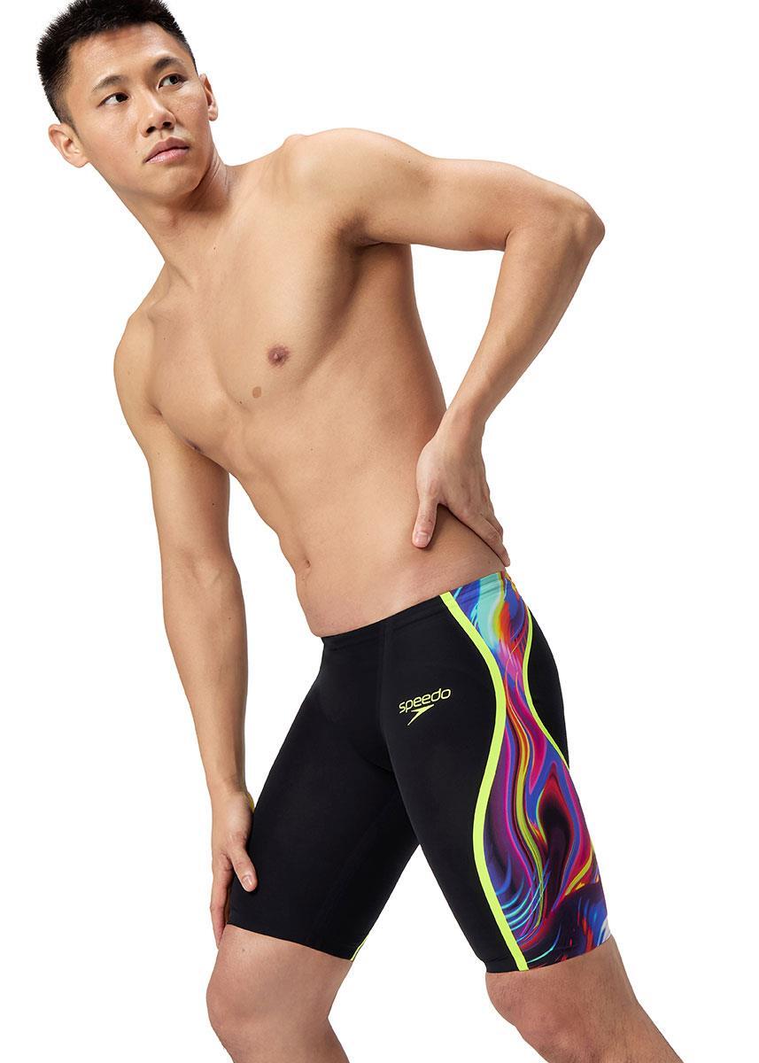Speedo Fastskin LZR Pure Intent 2.0 Jammer uomo - Nero/Multicolore 5/5