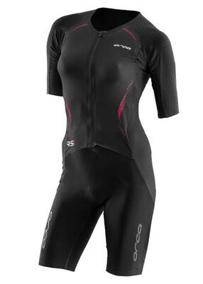 Orca RS1 Kona trisuit donna - Nero/Rosa - XS