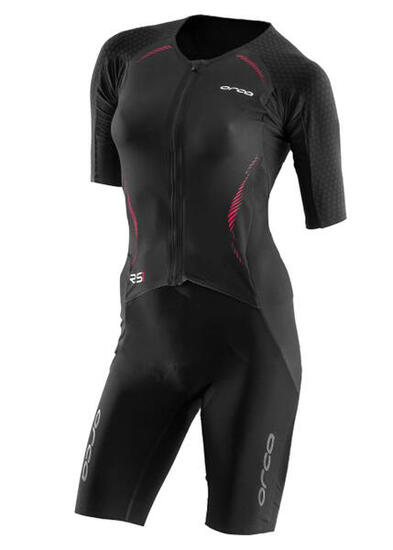 Orca RS1 Kona trisuit donna - Nero/Rosa - XS