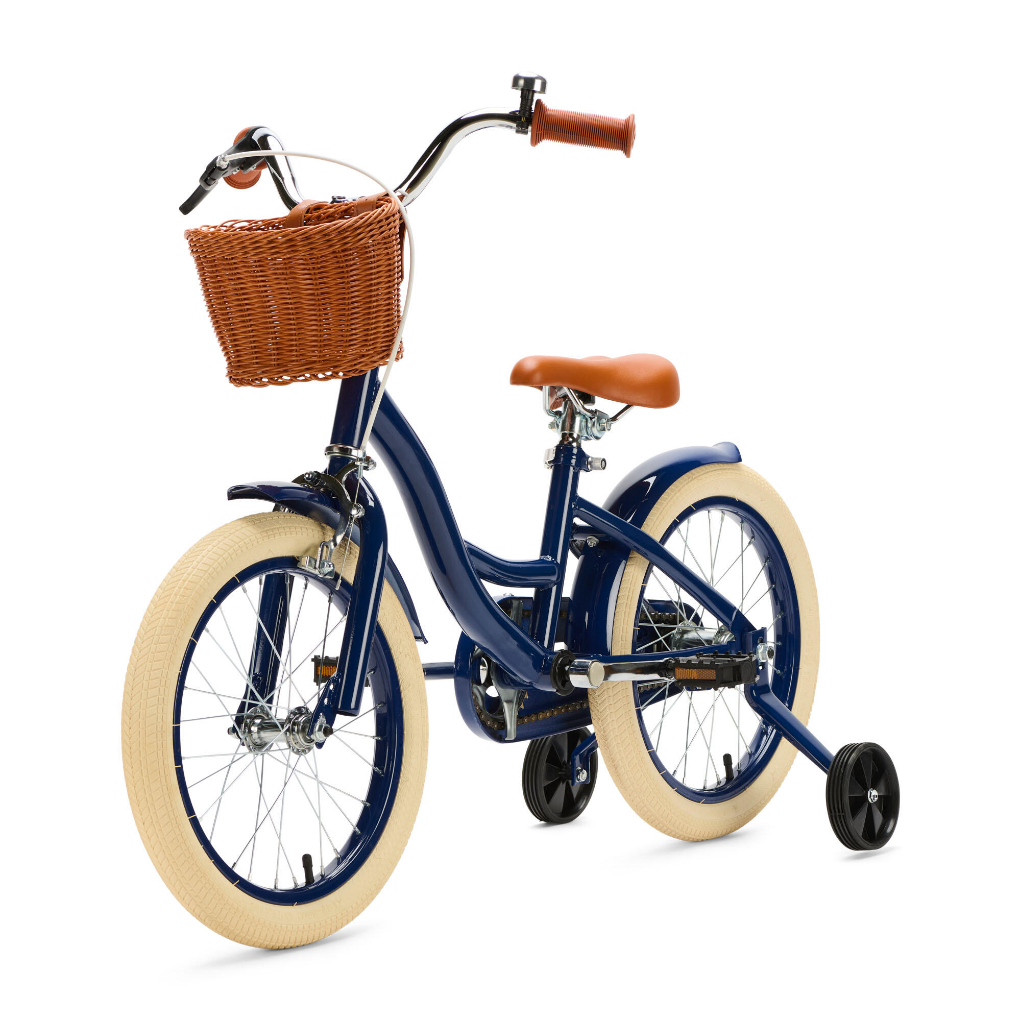 Generation Blanco 16 Zoll Dunkelblau – Kinderfahrrad mit Korb 2/5