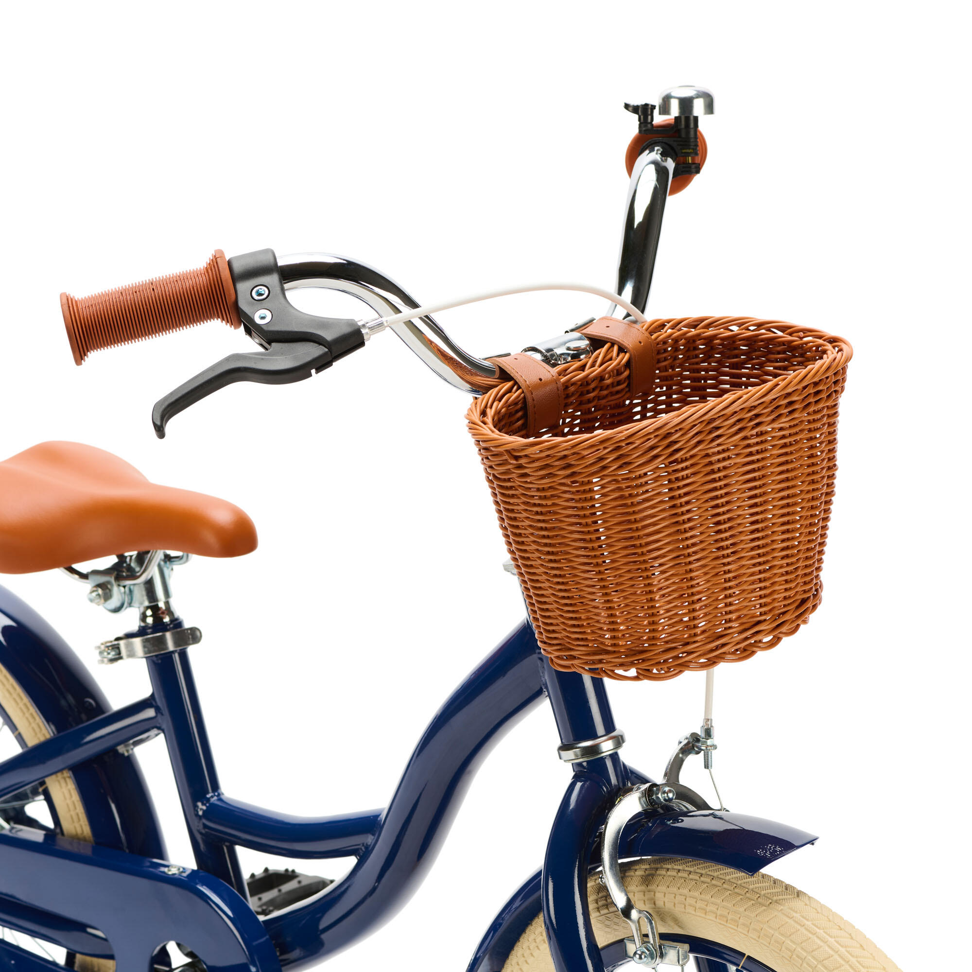 Generation Blanco 16 Zoll Dunkelblau – Kinderfahrrad mit Korb 5/5