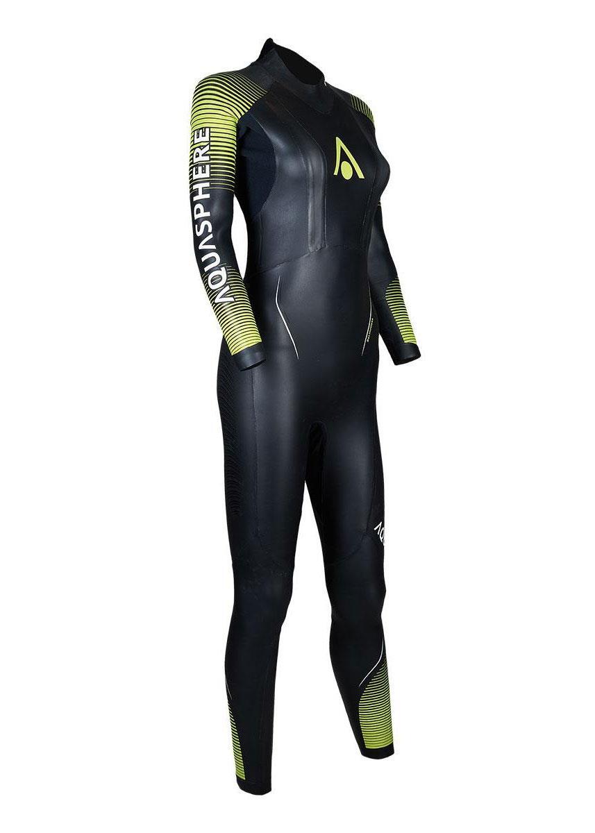 Traje neopreno Aquasphere Exocet Ultra mujer XS Azul claro/Lima 5/5