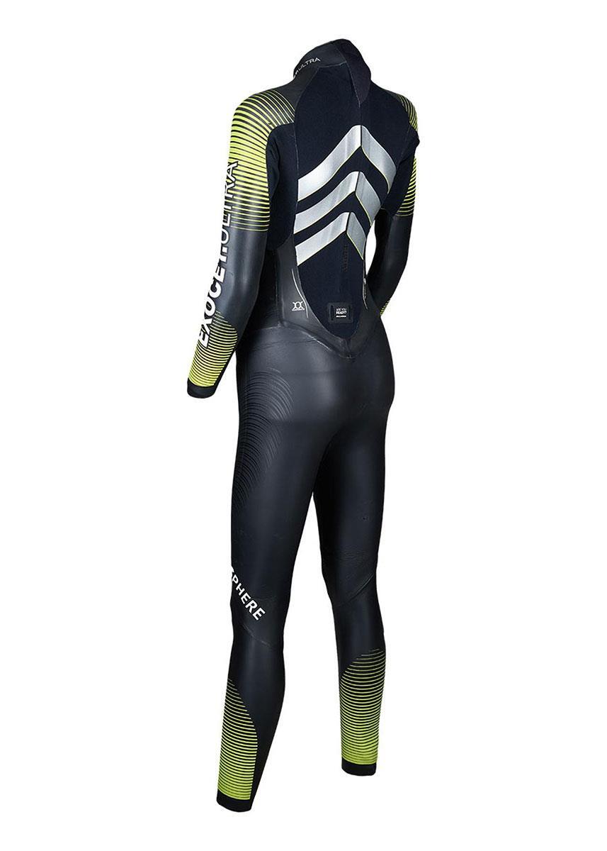 Traje neopreno Aquasphere Exocet Ultra mujer XS Azul claro/Lima 4/5