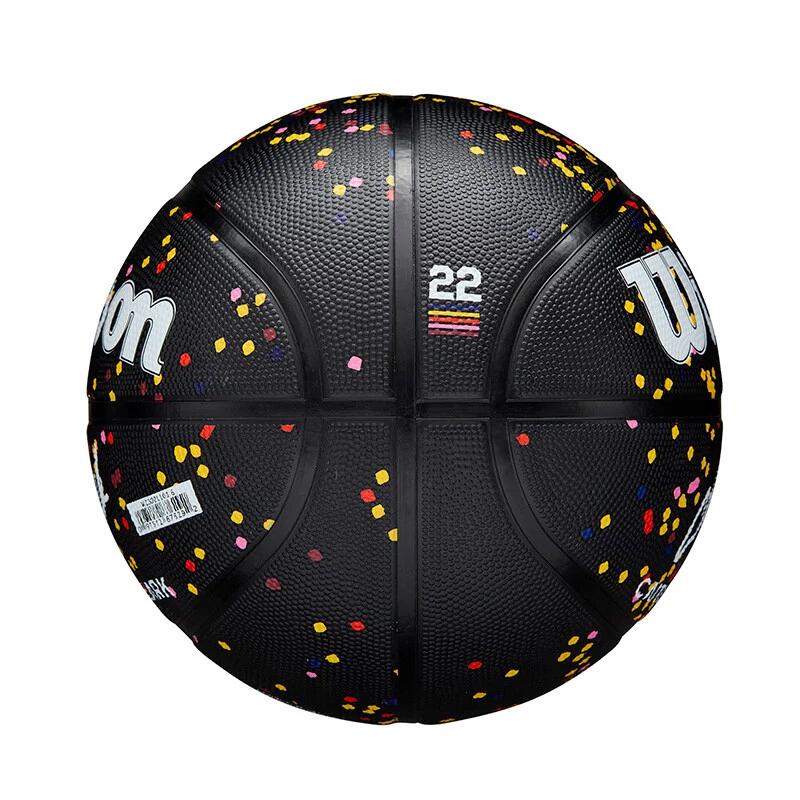 Pallone da basket Wilson Caitlin Clark Journey Series misura 7 nero 3/6