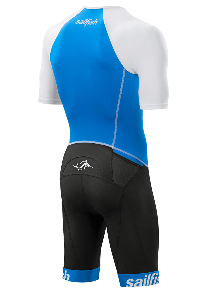 Sailfish Aerosuit Comp Tuta Triathlon Uomo Blu XS 4/4