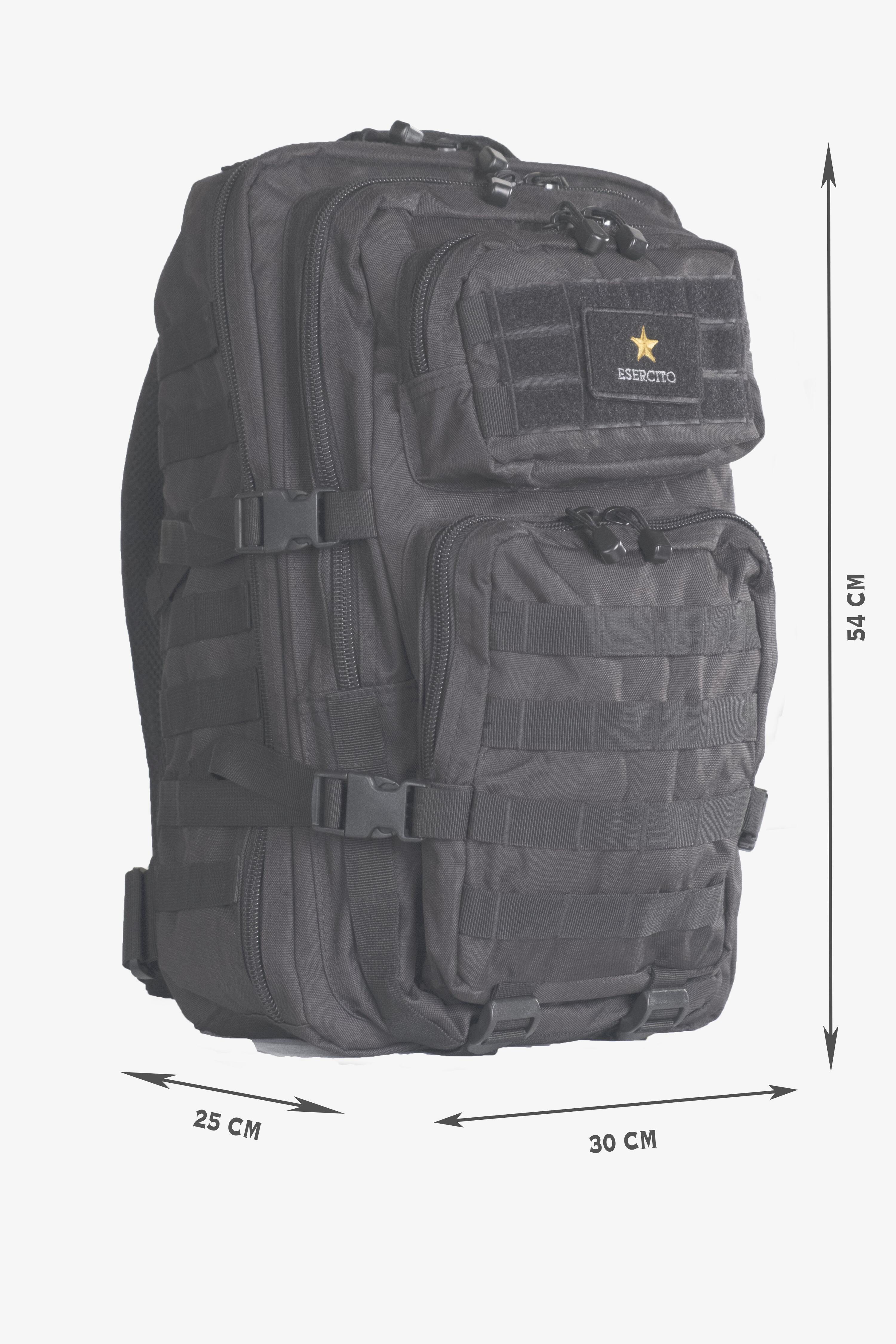 Zaino Esercito AAG321 da trekking nero 36 litri 3/6