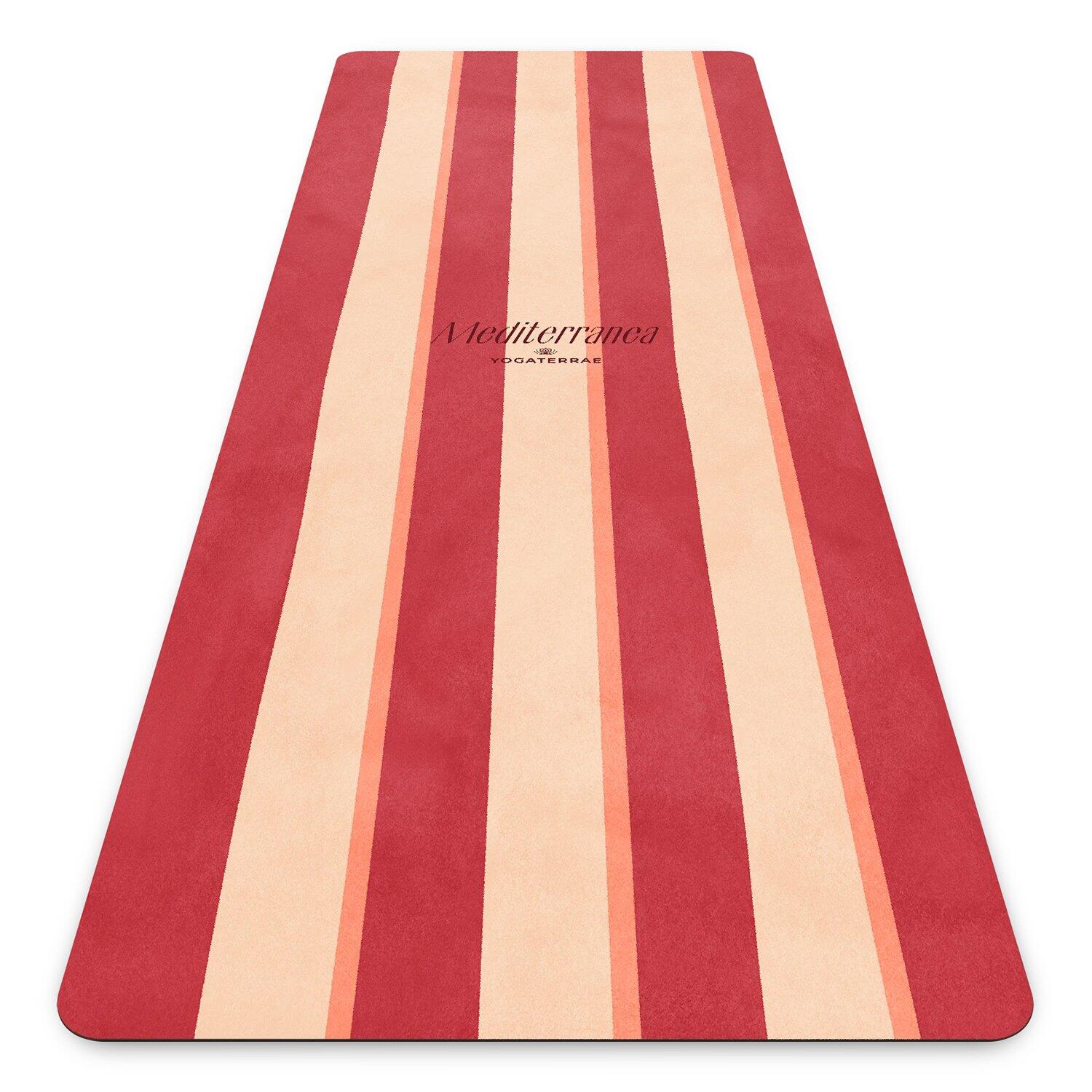 TAPIS DE YOGA ANTIDÉRAPANT MICROFIBRE 3,5 mm POSITANO AVEC SAC 2/6