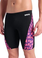 Jammer Arena Printed Leopard Skin - Noir/Fuchsia Taille UK 32