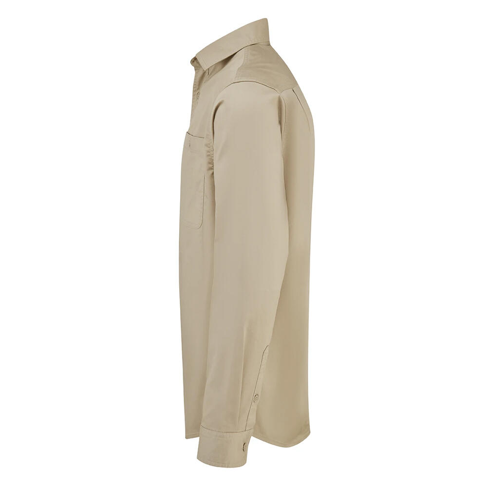 Camicia Adulto Unisex Premier Utility 2.0 Marrone Kaki 3/3