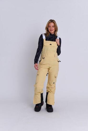 Femme Ski & Snowboard Salopette Imperméable Yeh Girl Sable