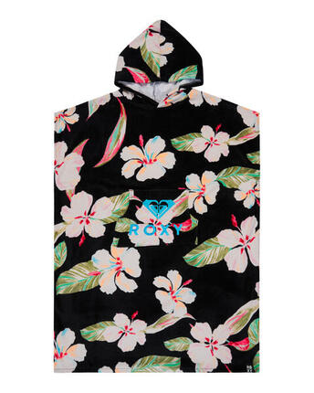 Poncho de surf STAY MAGICAL PRINTED Bleu Femme